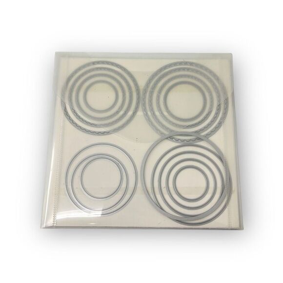 Stampin’ Up Layering Circles Framelits Dies Cut & Emboss Set 151770 Retired - Picture 2 of 2